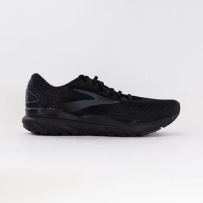 Brooks Ghost 16 (Men??s) - Black/Black/Ebony trekking Lace   Up