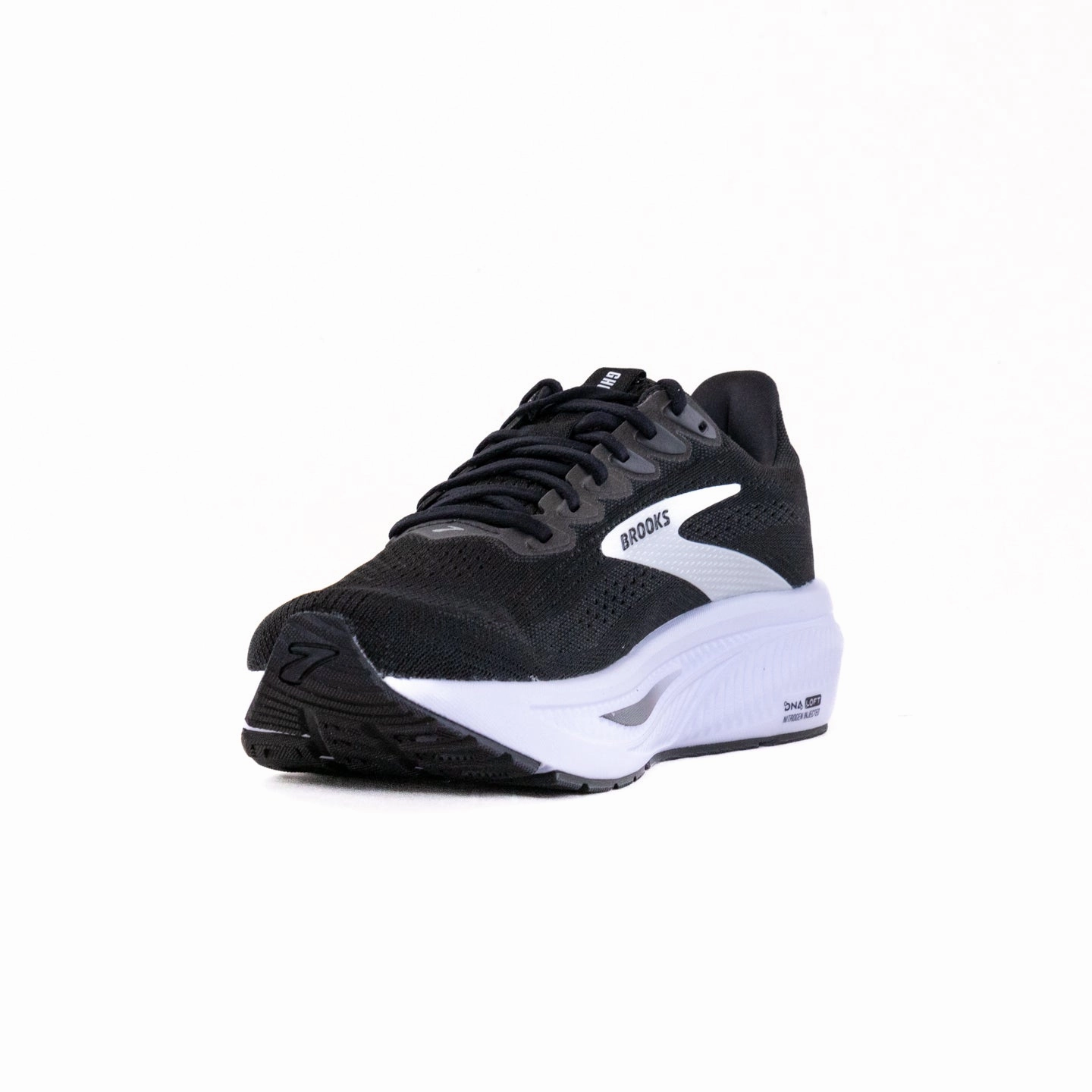 Brooks Ghost 17 (Men??s) - Black/Grey/White Mobile App Integration cricket - ground running shoes