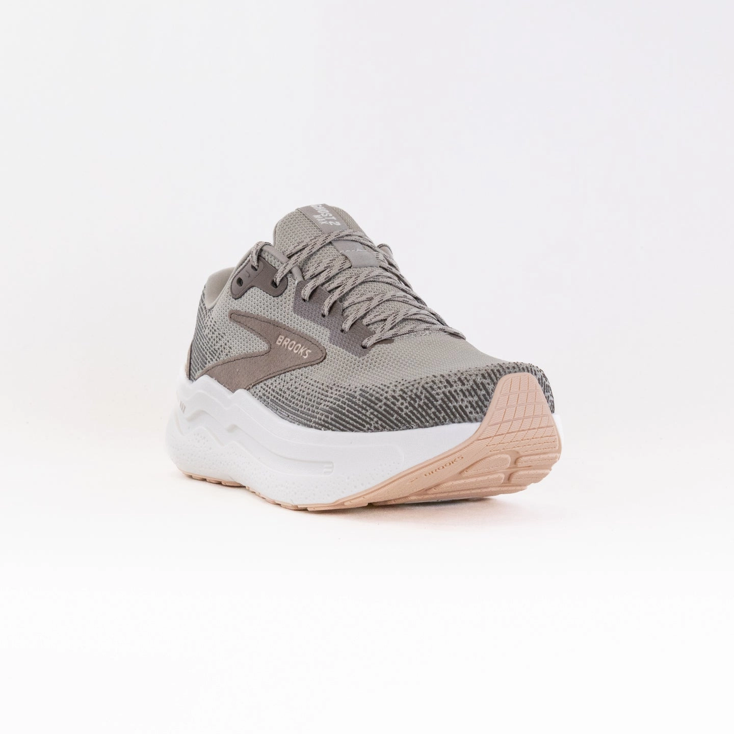 Brooks Ghost Max 2 (Men's) - London Fog/Falcon/Coconut Low Top Design
