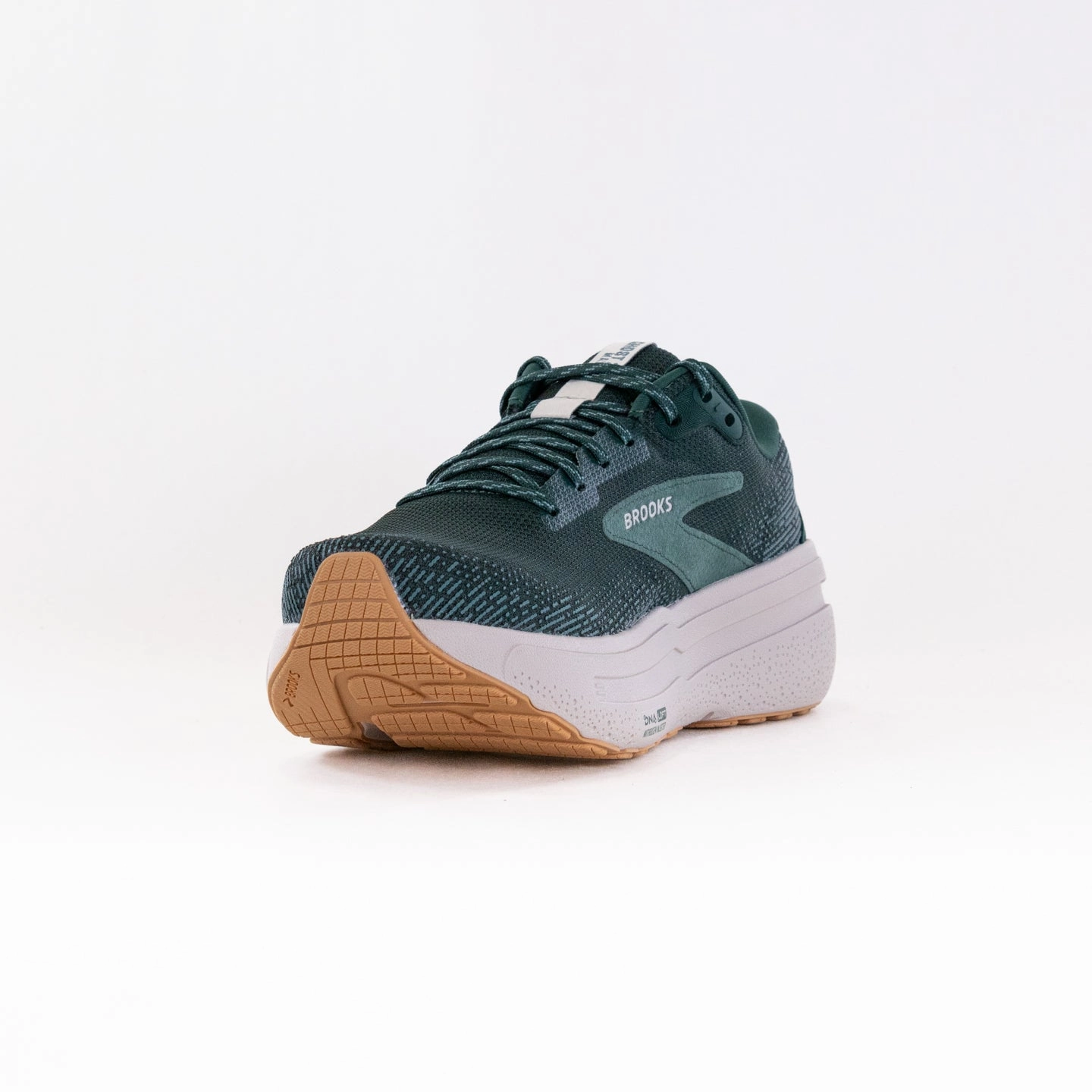 Aerodynamic Profile Brooks Ghost Max 2 (Men's) - Pine Grove/North Atlantic/Grey