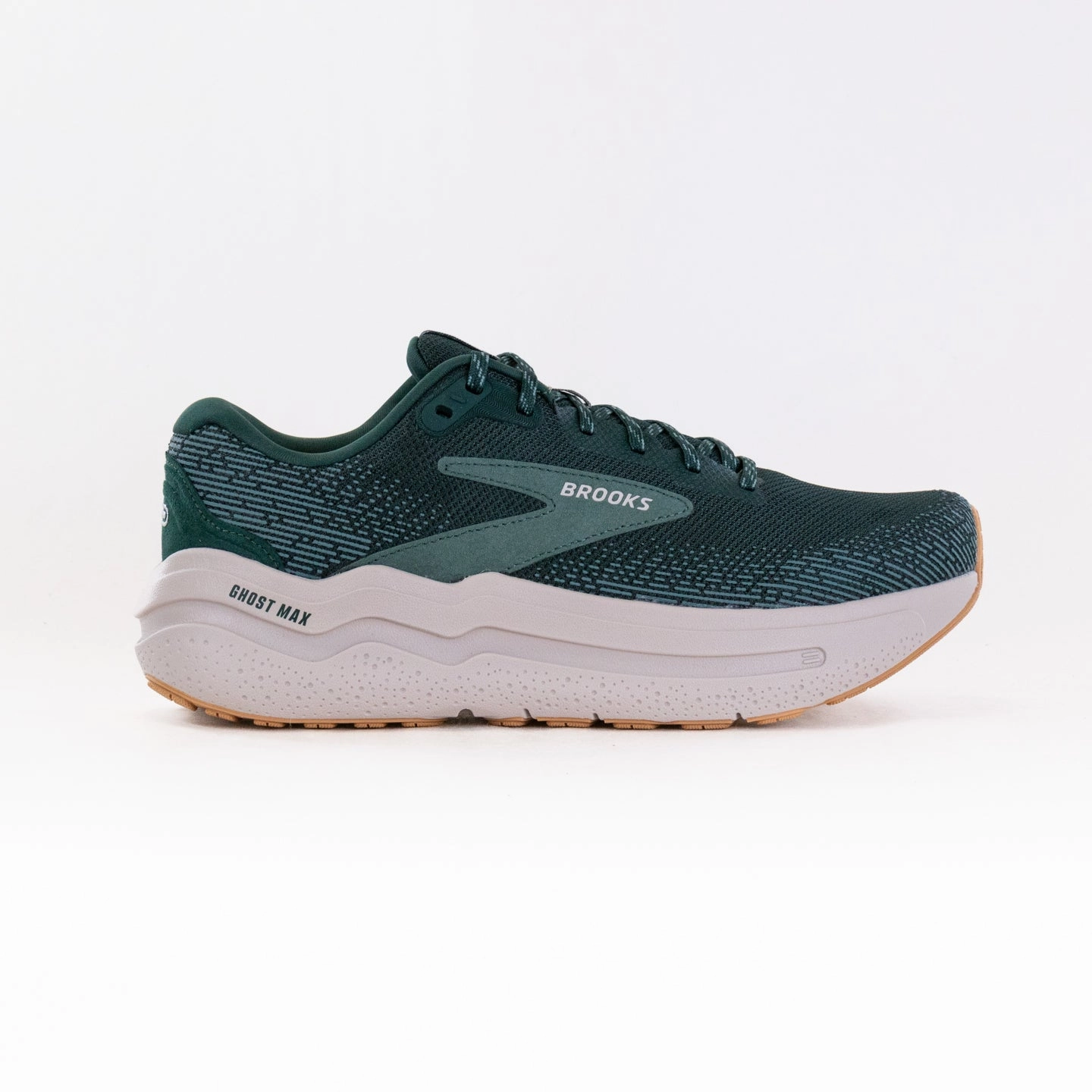 Traction Groove Configuration rural shoes Brooks Ghost Max 2 (Men's) - Pine Grove/North Atlantic/Grey