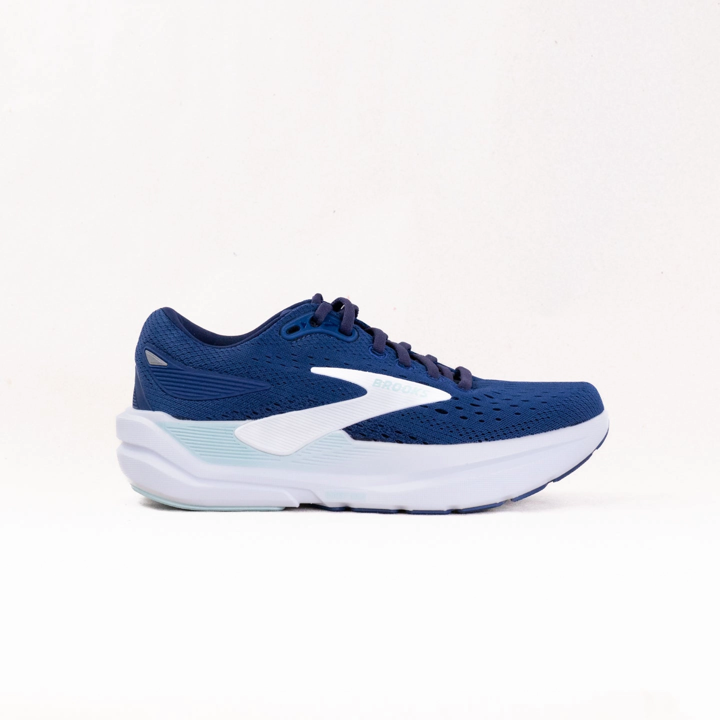 Brooks Ghost Max 3 (Women's) - Navy/Peacoat/Clearwater wide - fit comfort Nano Grip Tread