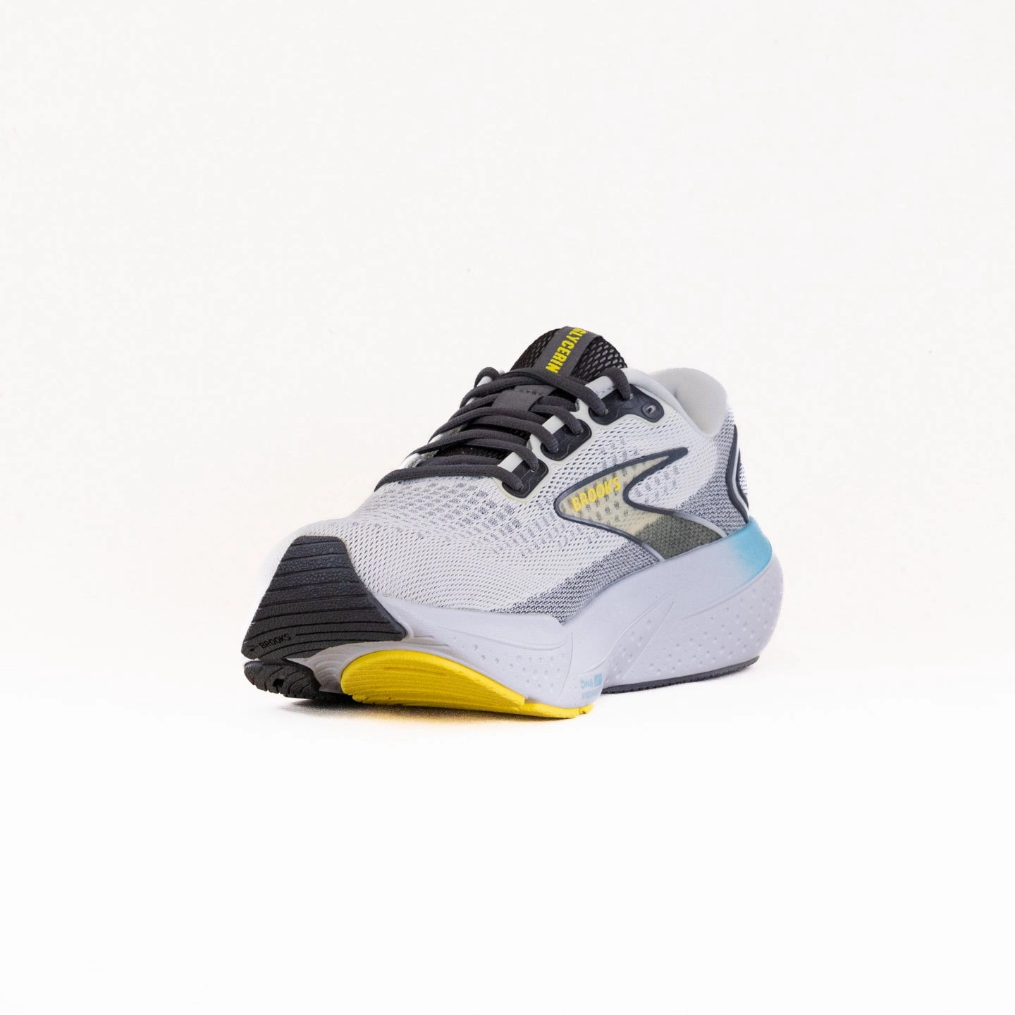 Multi Density treadmill running footwear Brooks Glycerin 21 (Men??s) - Coconut/Forged Iron/ Yellow