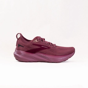 running during a windy day Recovery Gear Brooks Glycerin 22 (Women's) - Berry/Burgundy/Rose