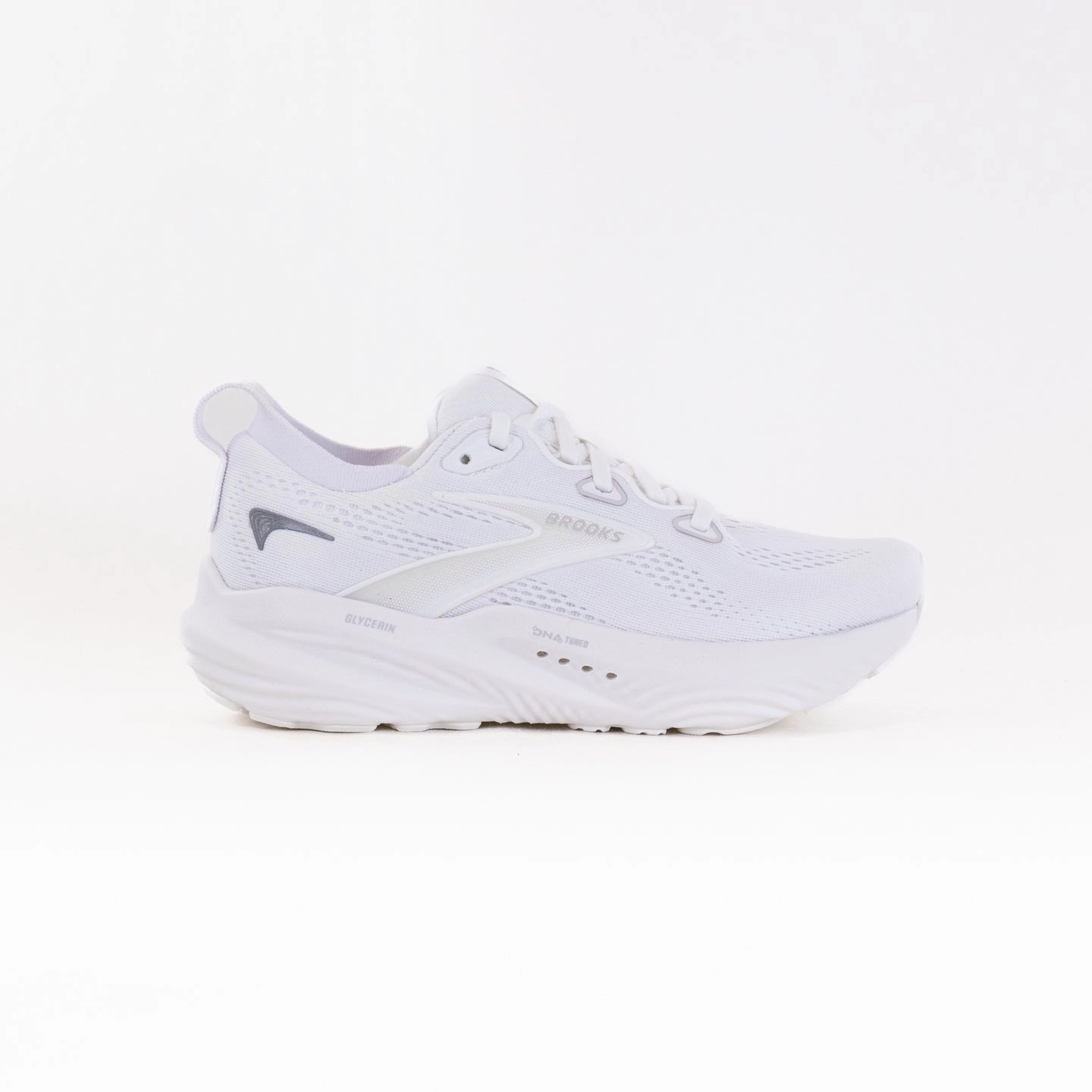 seniors' fitness shoes Speed Edge Brooks Glycerin 22 (Women's) - White/White/Grey