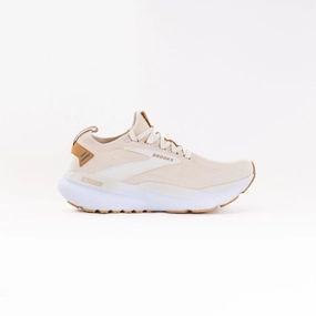 Brooks Glycerin StealthFit 21 (Women's) - Marshmallow/Cream/Biscuit running speed improvement cross - training shoe versatility