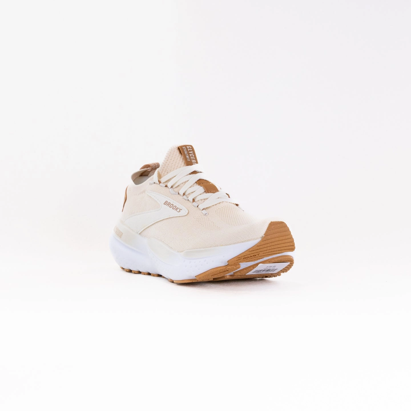 Brooks Glycerin StealthFit 21 (Women's) - Marshmallow/Cream/Biscuit brand - image Responsive Propulsion Plate