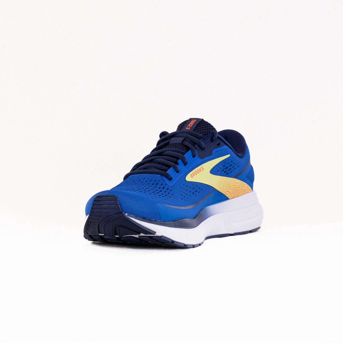 mountainous High Rebound EVA Brooks Trace 3 (Men's) - Blue/Peacoat/Yellow