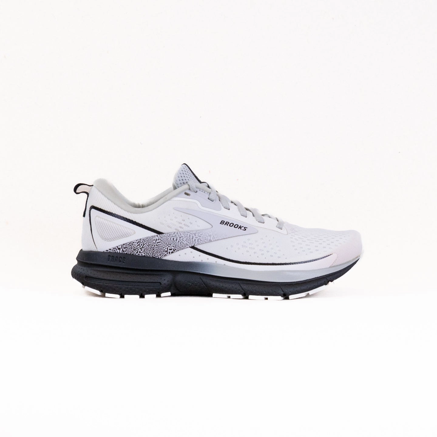 heel - strap shoes Brooks Trace 3 (Women's) - White/Oyster/Black