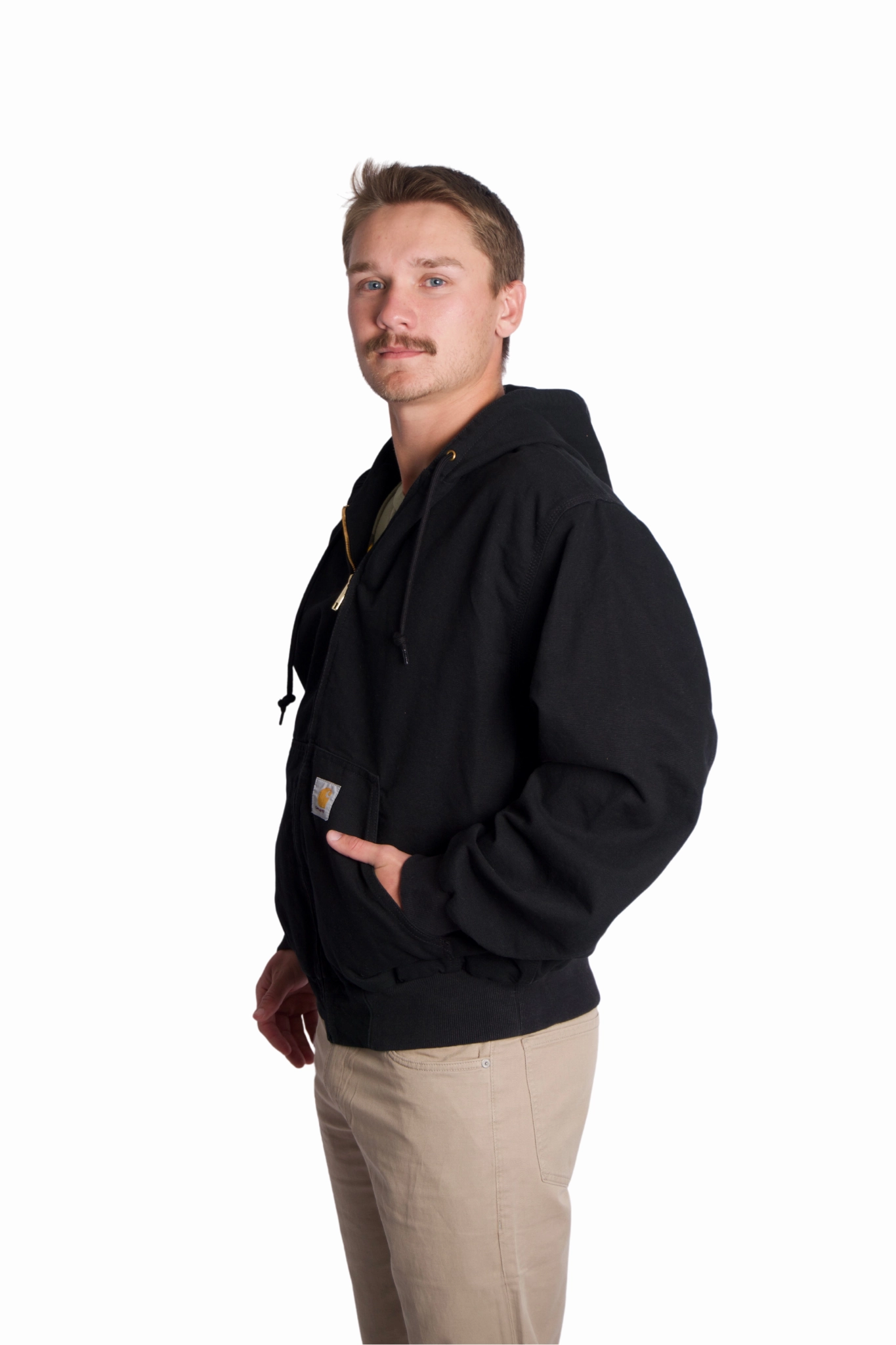 OG Active Jacket in Black Bonded Seam Technology Essential Casual Look