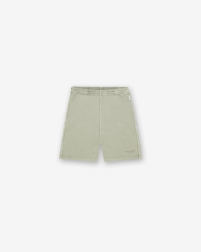 Reflective details embroidery work Represent Owners Club Shorts - Pastel Green