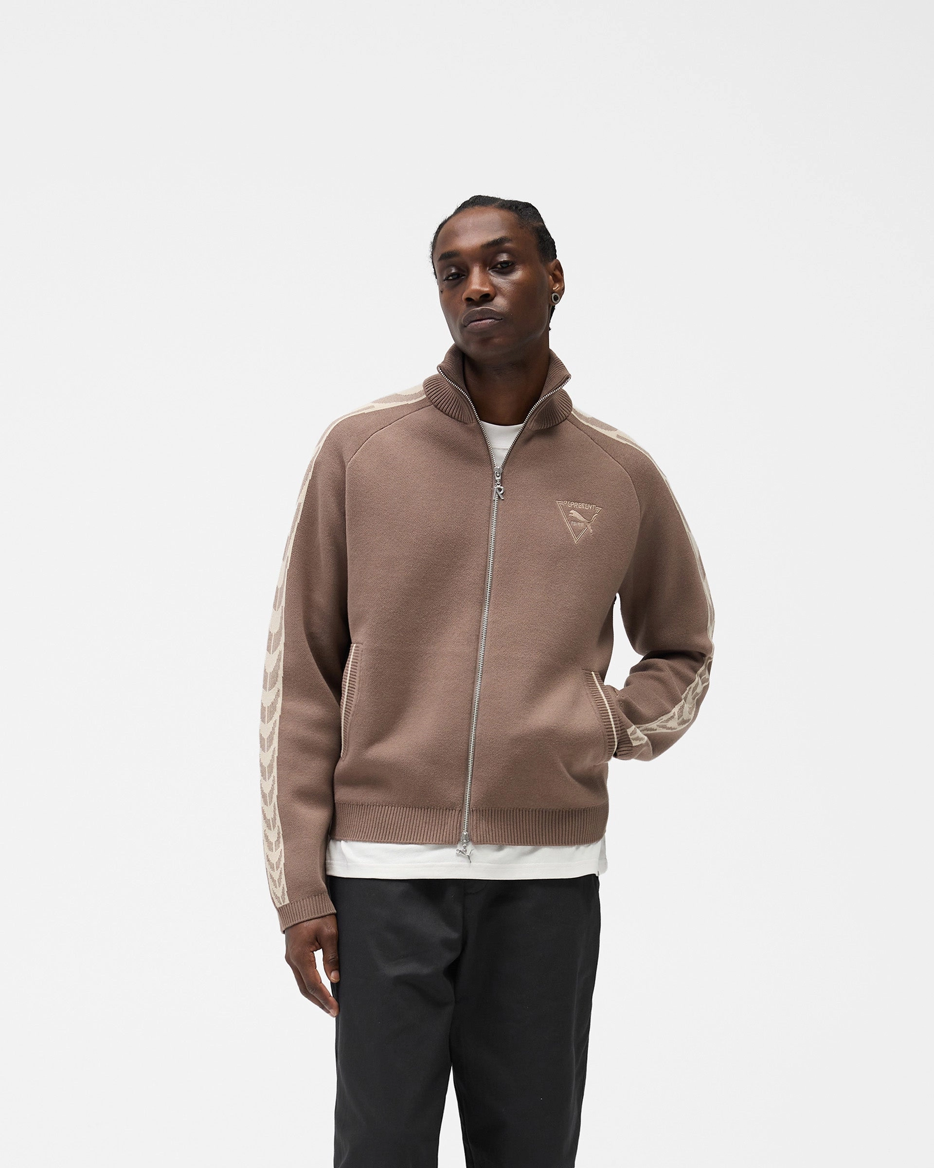 Represent X Puma T7 Knit Jacket - Pine Bark Anti Static Inner Layer