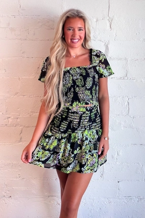 Cozy Flex Reese Smocked Top