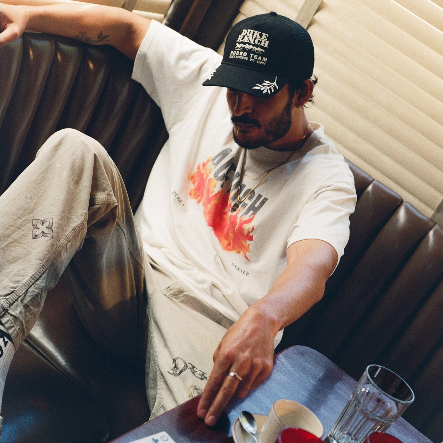 FunctionalPockets Lightweight Shirt Ace High Vintage White T-Shirt