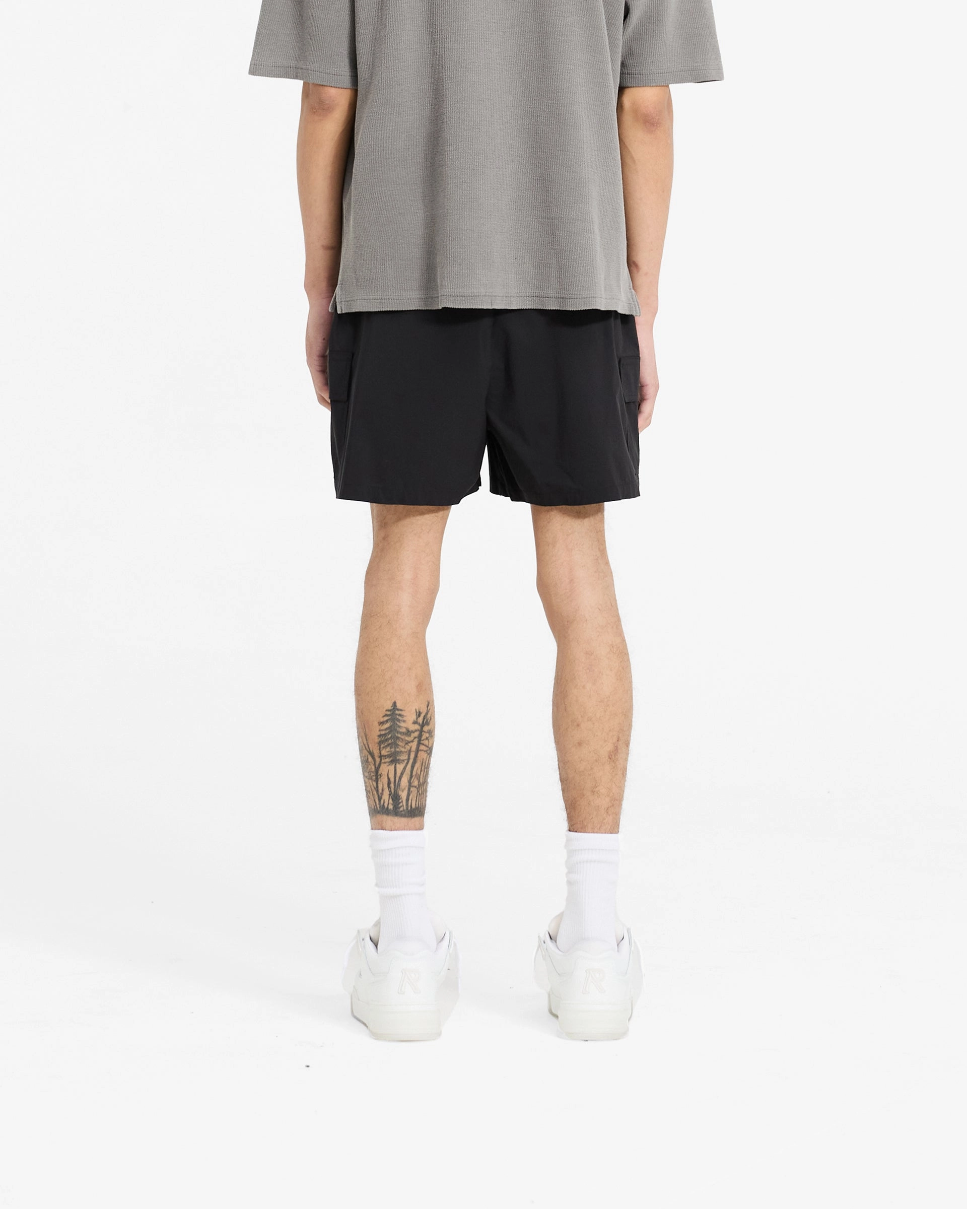 beauty industry Cargo Swim Shorts - Jet Black