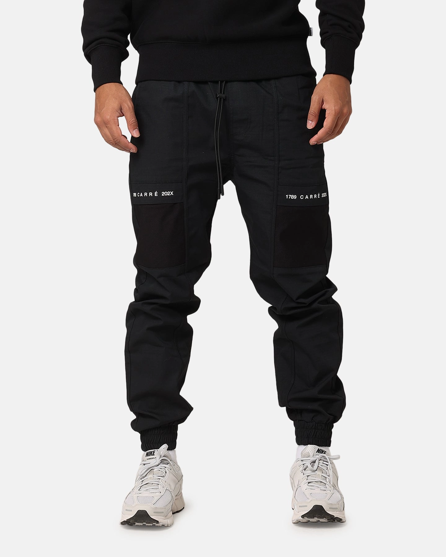 Carr?? 202X Cargo Jogger Pants Black Low Profile Design