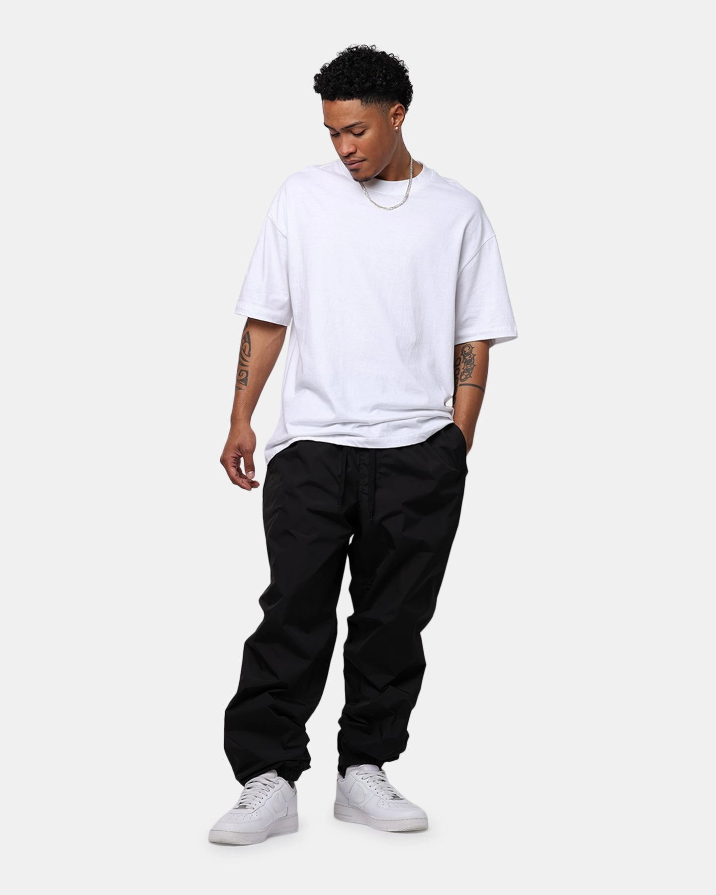 SlimFit Carr?? Shell Jogger Black