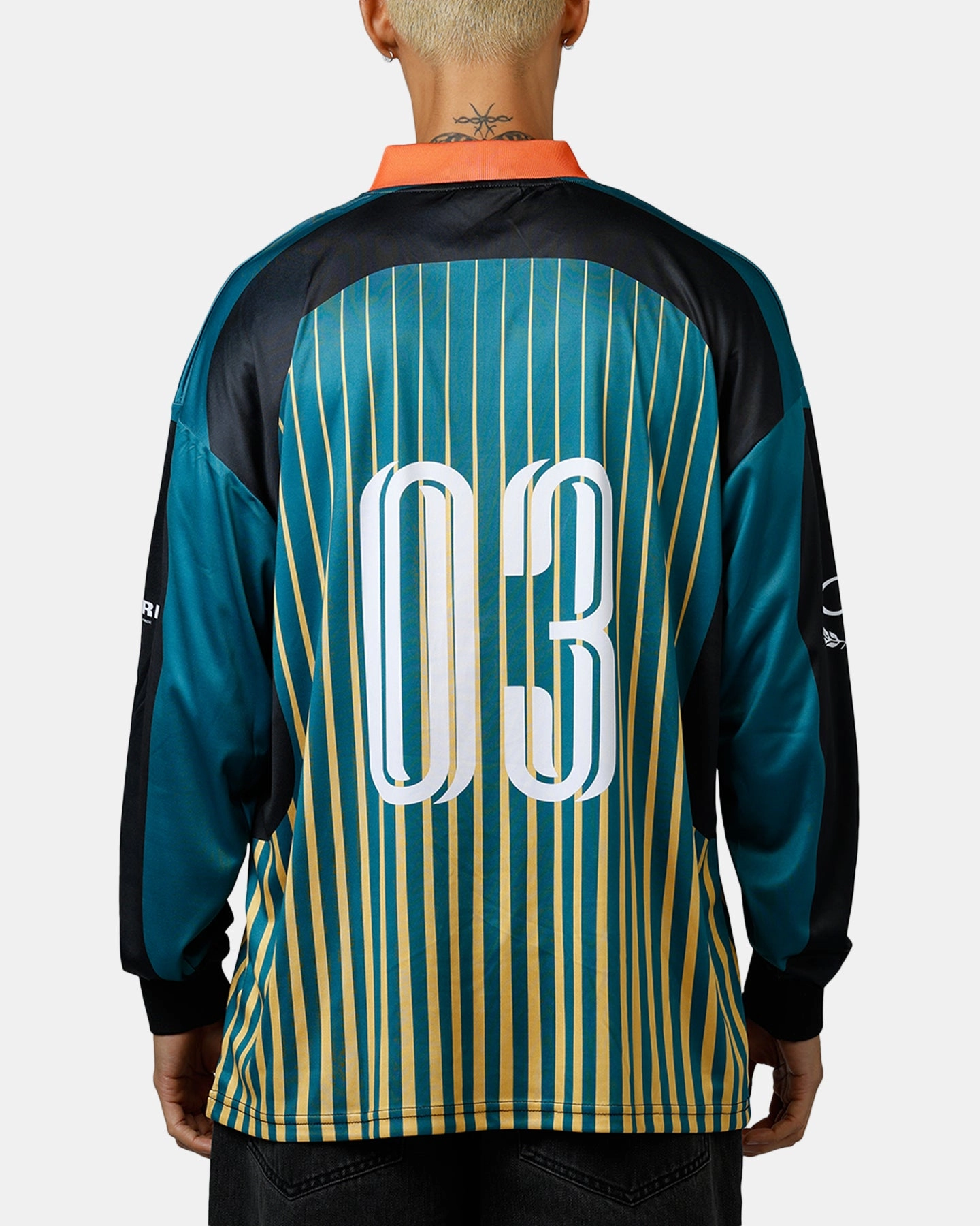 Carre All Star Football Long Sleeve T-Shirt Multi/Green Modern Design AntiStaticFinish