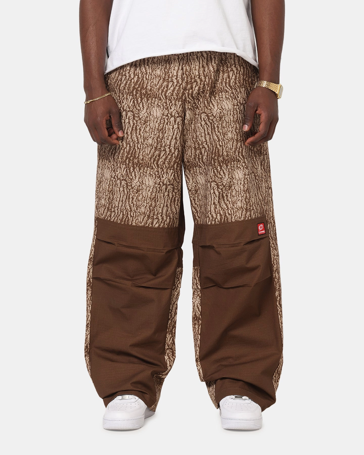 Sport Flex FlameRetardantTreatment Carre Avalanche Baggy Pants Tree Bark