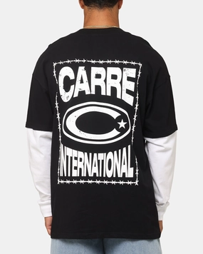 Carre C-Star Long Sleeve T-Shirt Black/White UltraLightweight
