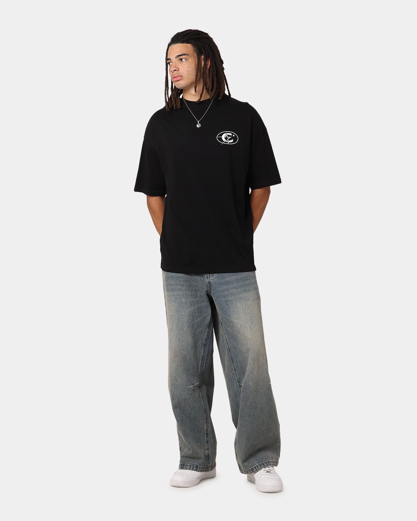 Carre C-Star Stack T-Shirt Black MicrofiberBlend NeutralPalette