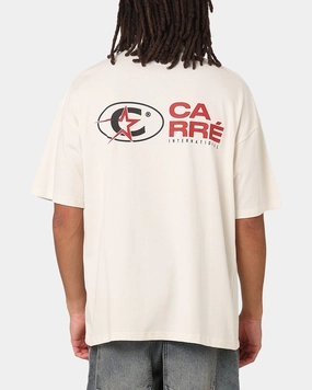 Breathable back panel Carre C-Star Stack T-Shirt Off White