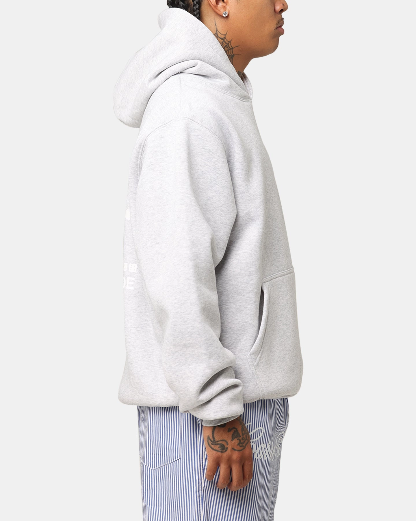QuickRelease Carre Dice Club Hoodie Grey Marle