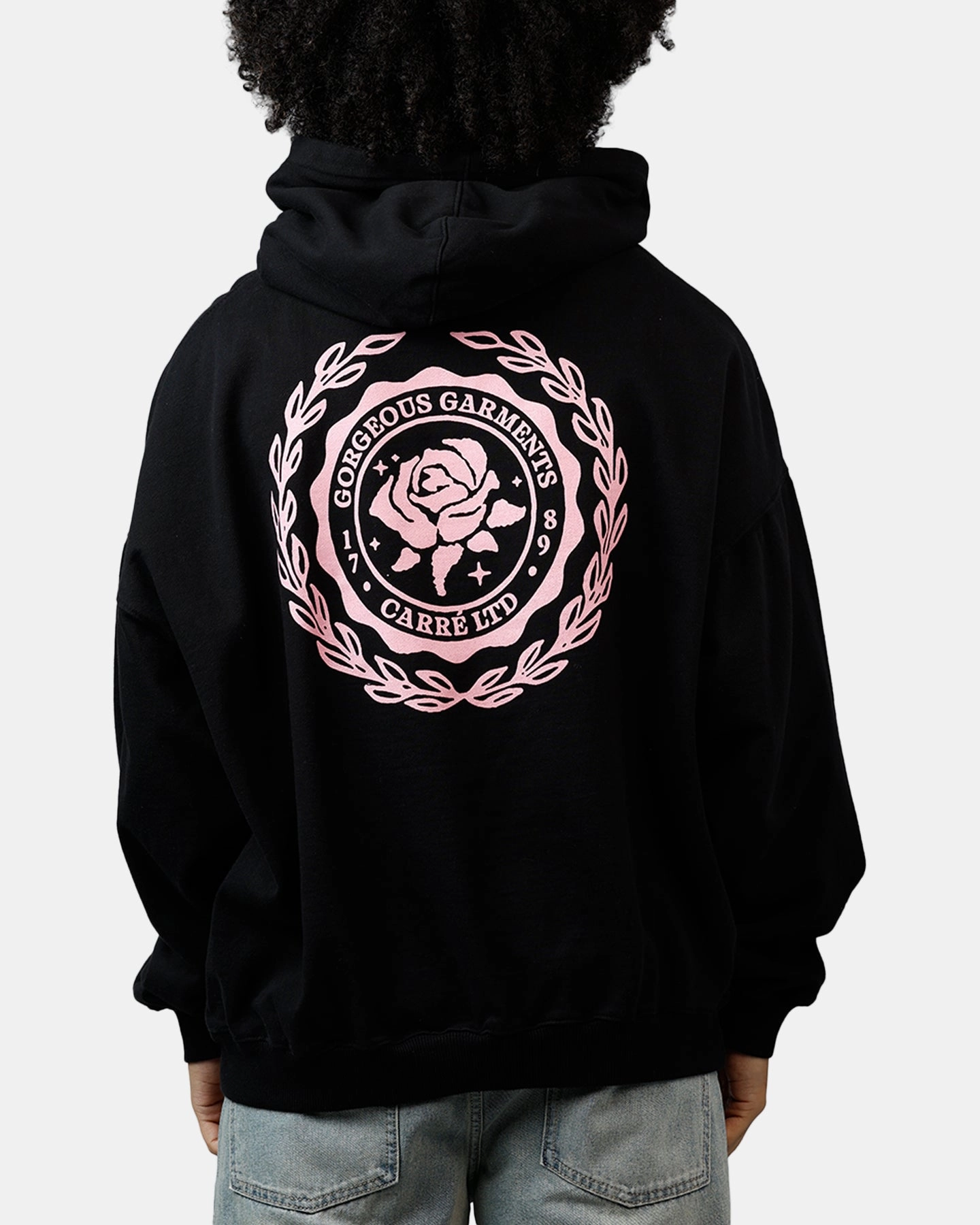 Carre Gorgeous Hoodie Black Cool Weather