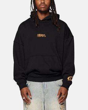 Carre Graffiti Logo Hoodie Black AllDay Comfort