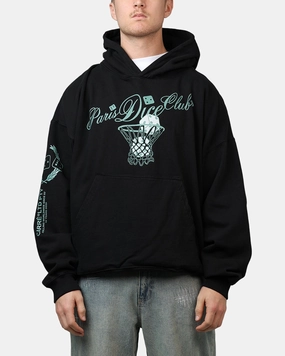 Compact Stitching Carre Hooper Hoodie Black