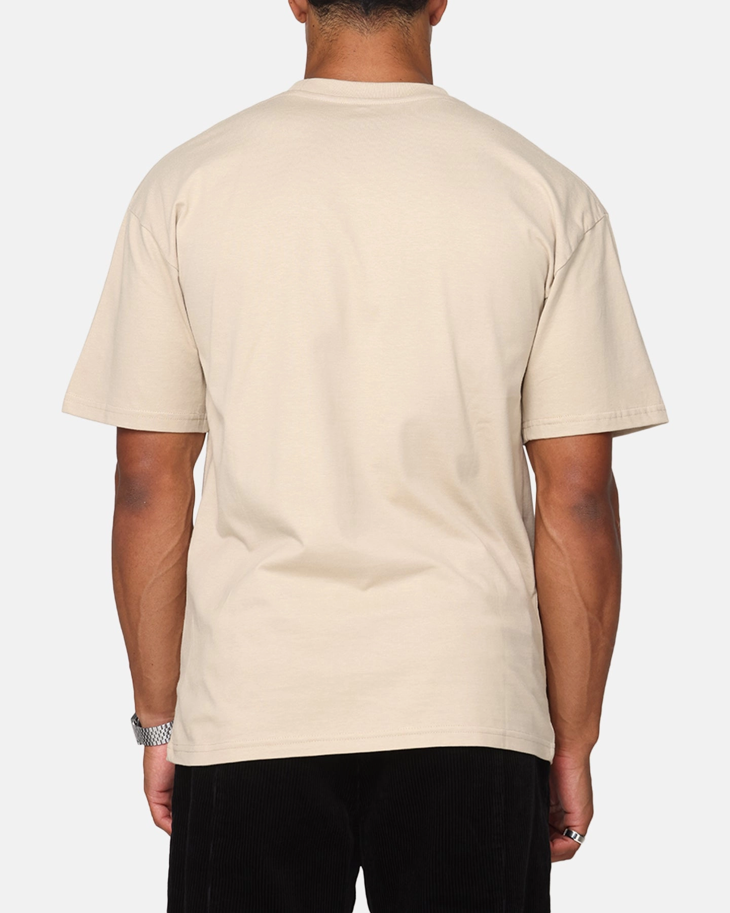 Ethical production MinimalistCut Carre Institute T-Shirt Stone