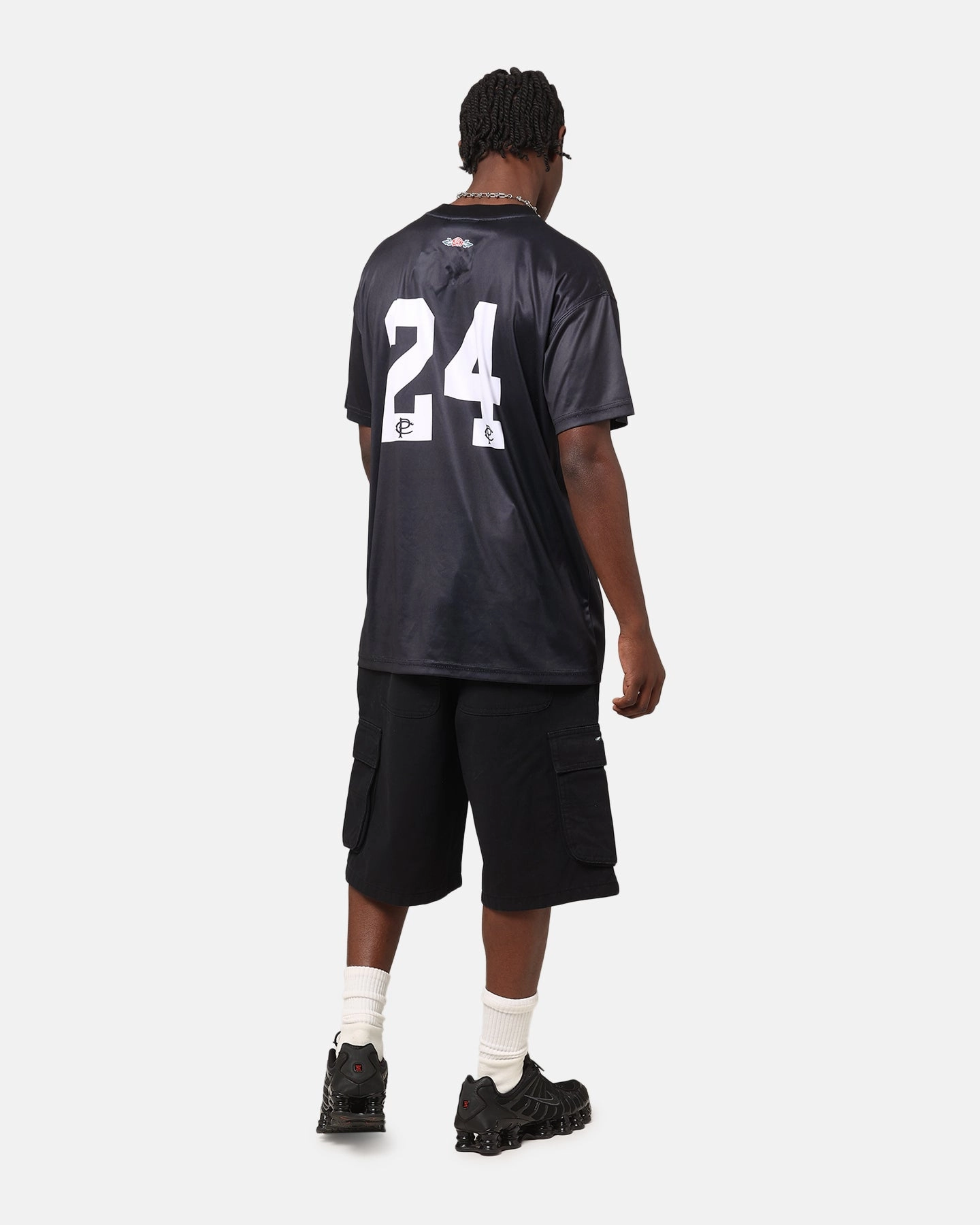 Carre Prestige Football T-Shirt Black FadeResistant Finish EthicallySourcedMaterial