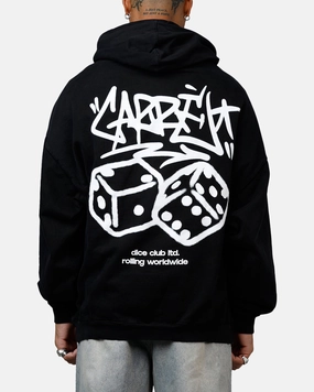 Carre Rolling Worldwide Hoodie Black EcoFriendly Manufacturing