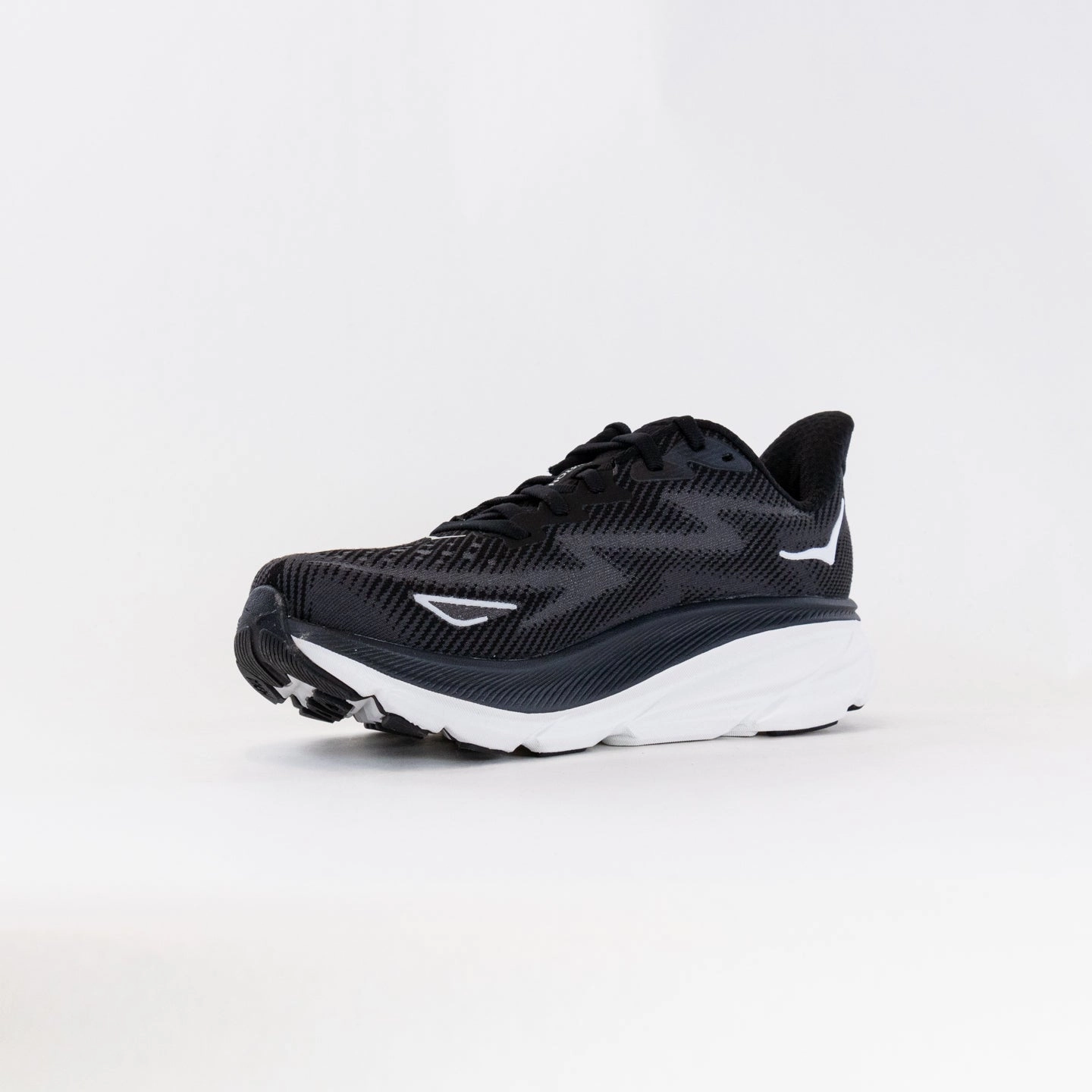 Hoka Clifton 9 Wide (Women's) - Black/White Suitable for all running environments Mobility