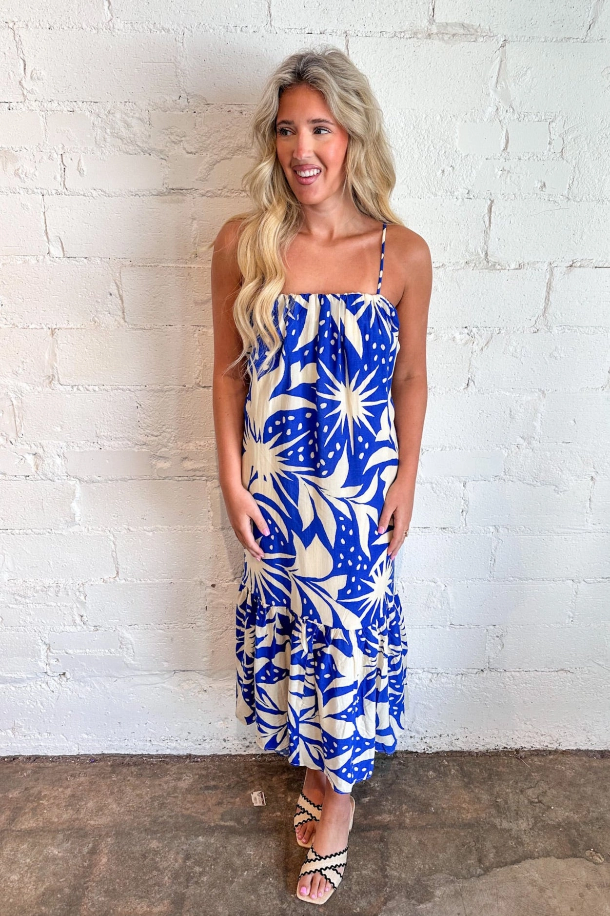 Sarina Maxi Dress Boat-Neck