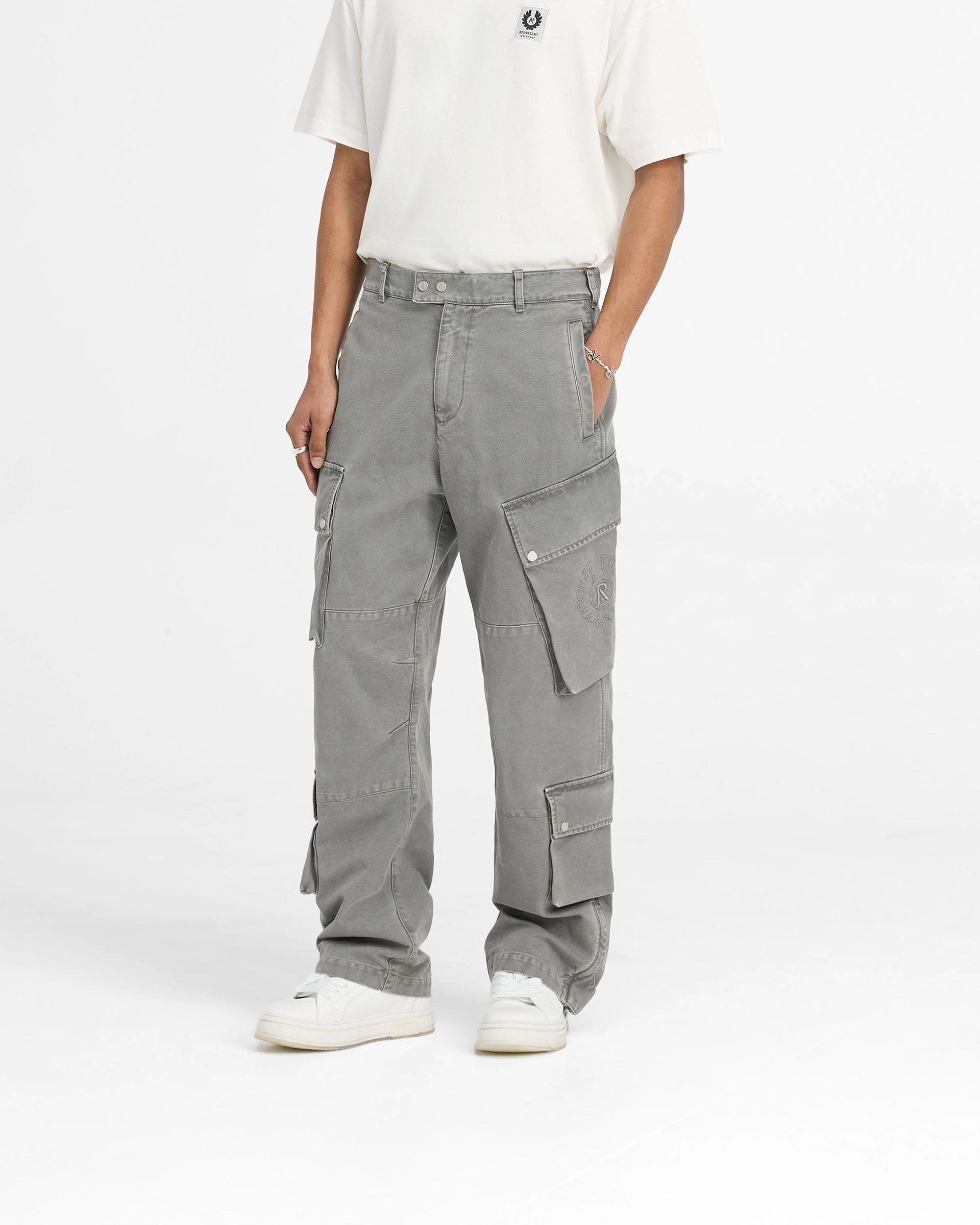 Represent X Belstaff Enduro Cargo - Shadow elastic waistband Flexible Cut