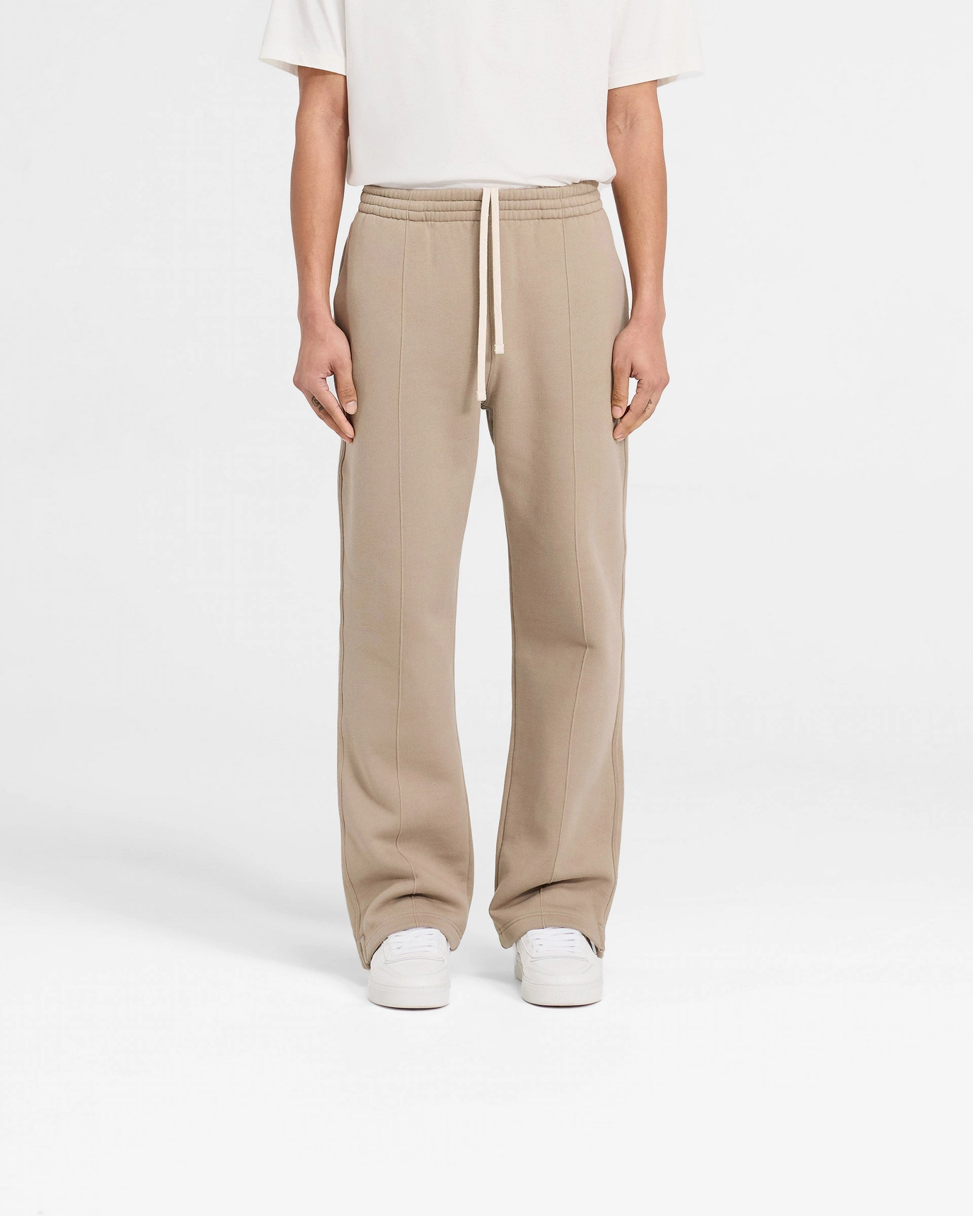 Breathable Style Initial Sweatpants - Dune