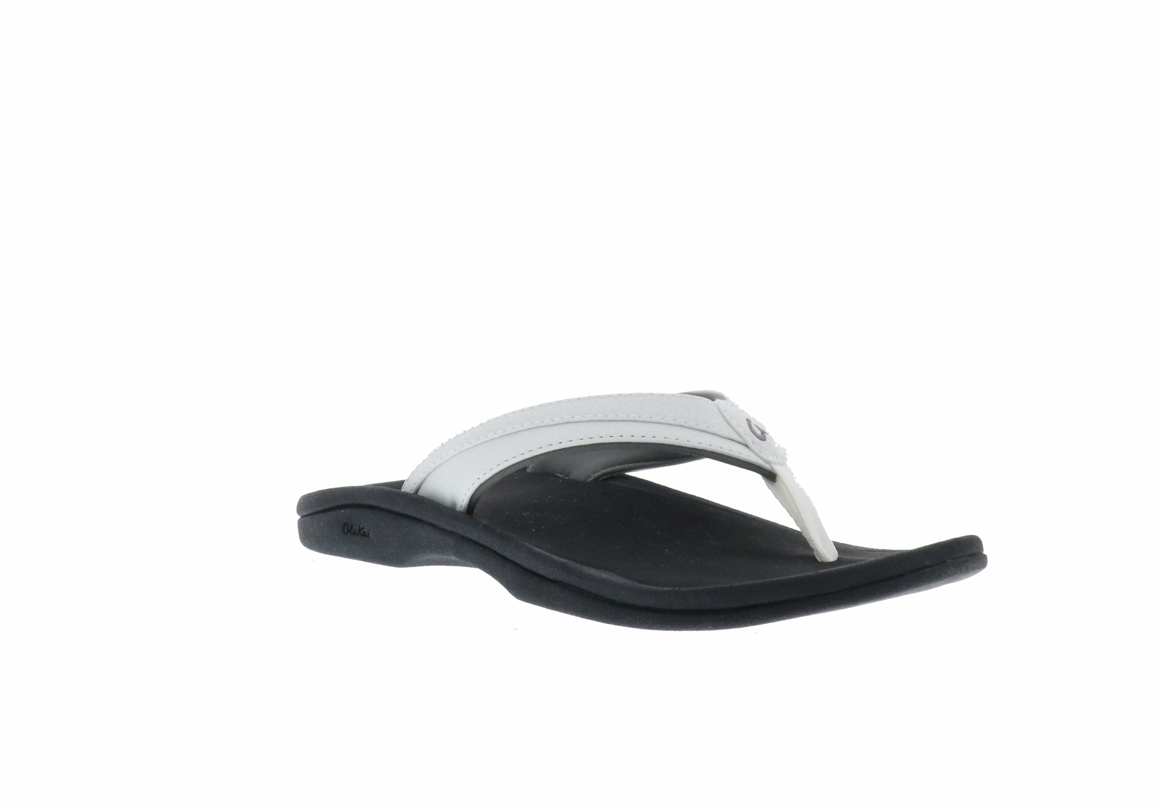 Olukai 'Ohana (Women's) - White/Black Fresh Look