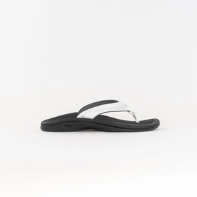 Night Fun Easy Slip On Olukai 'Ohana (Women's) - White/Black