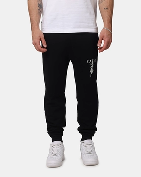 Trendy Look Saint Morta Daggers Sweatpants Black/Silver