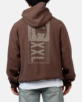Champion XXL Hoodie Chocolate NoSlip Grip SubtleTexture