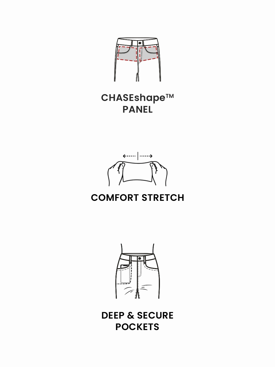 CHASEshape? Women's Light Blue High Rise Clean Look Regular Stretchable Denim Bootcut Shaping Jeans Morning Stroll Stretch Universal Fit Design