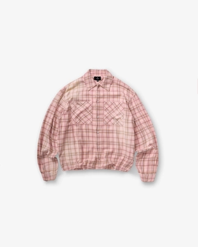 Urban Edge High Street Fashion Check Shirt - Quartz