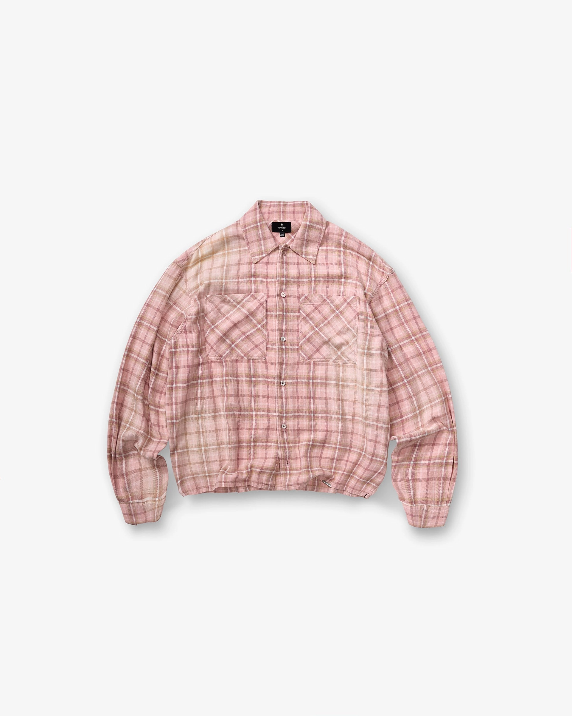 Urban Edge High Street Fashion Check Shirt - Quartz