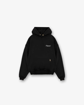 Represent X Harrods Bear Owners Club Hoodie - Jet Black Snowboarding wear Minimal Waist
