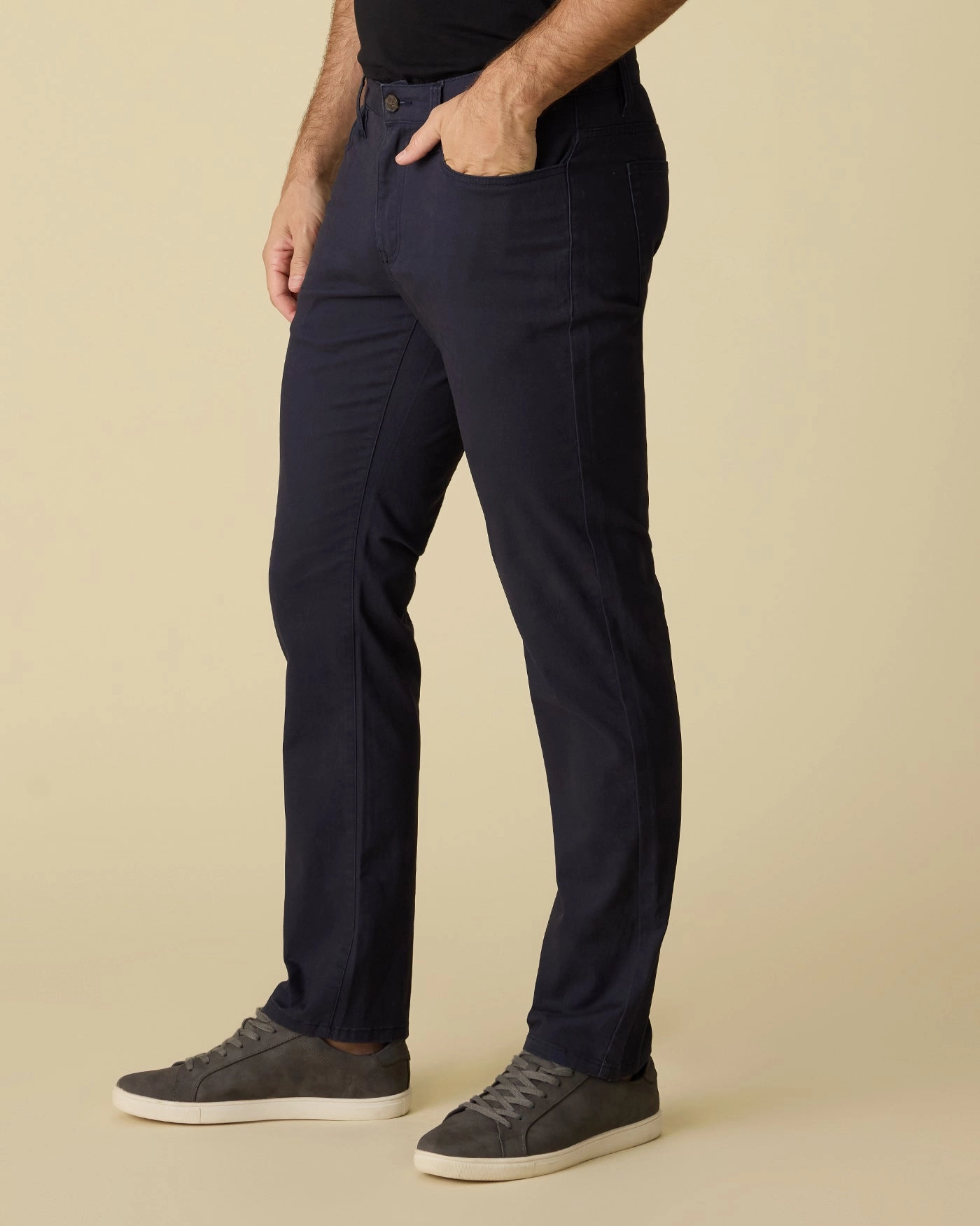 WALLBURG STRETCH 5-POCKET PANT - OAKLAND SLIM Stylish Waistband Non-Binding Fit