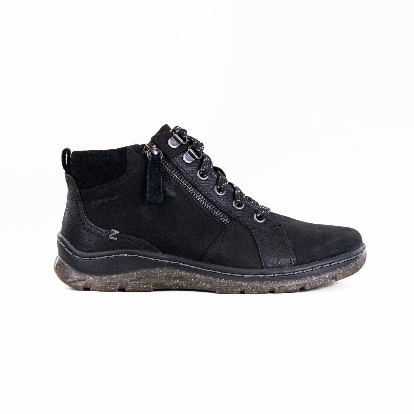 High Lift Clarks Orlene Top Waterproof (Women's) - Black Nubuck