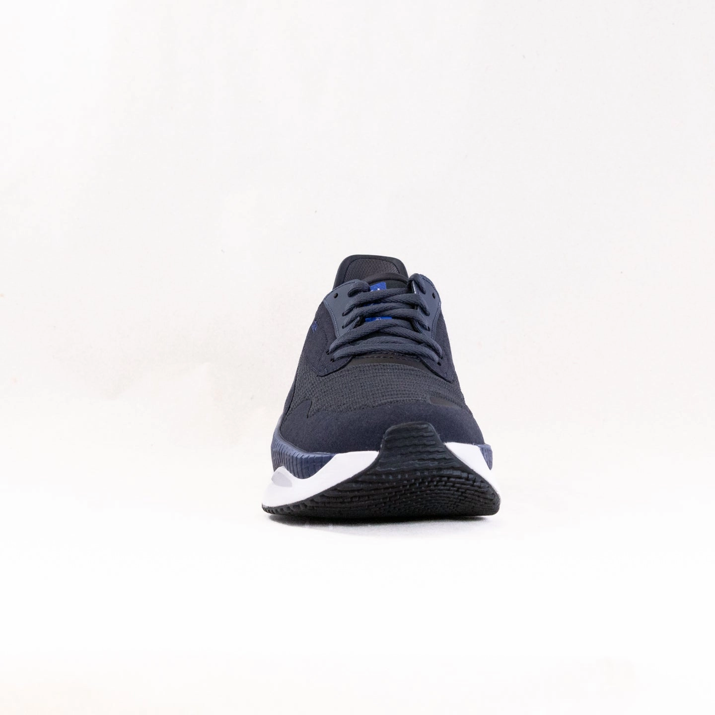 Clarks Pace (Men's) - Navy Heel Lock System decline running shoes