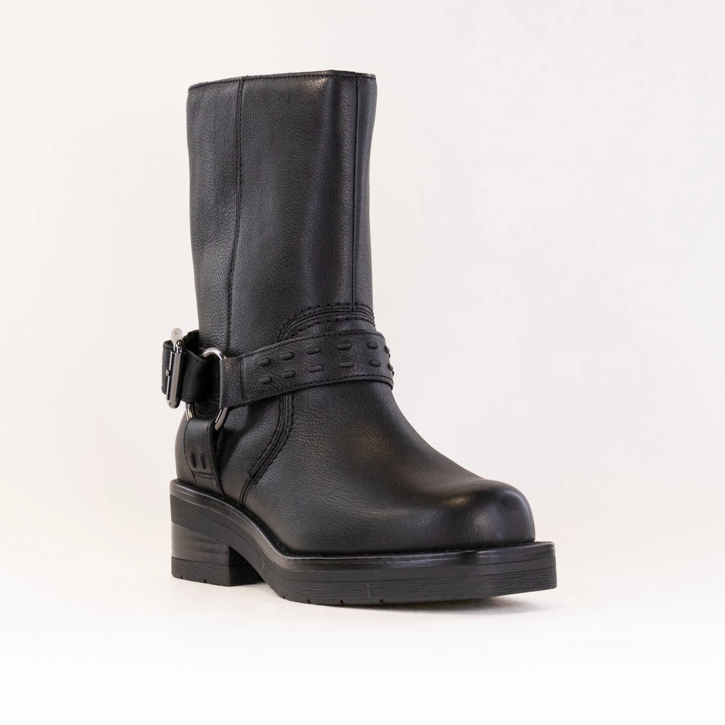 Clarks Rebelle Up Boot (Women's) - Black Leather Anti-fungal
