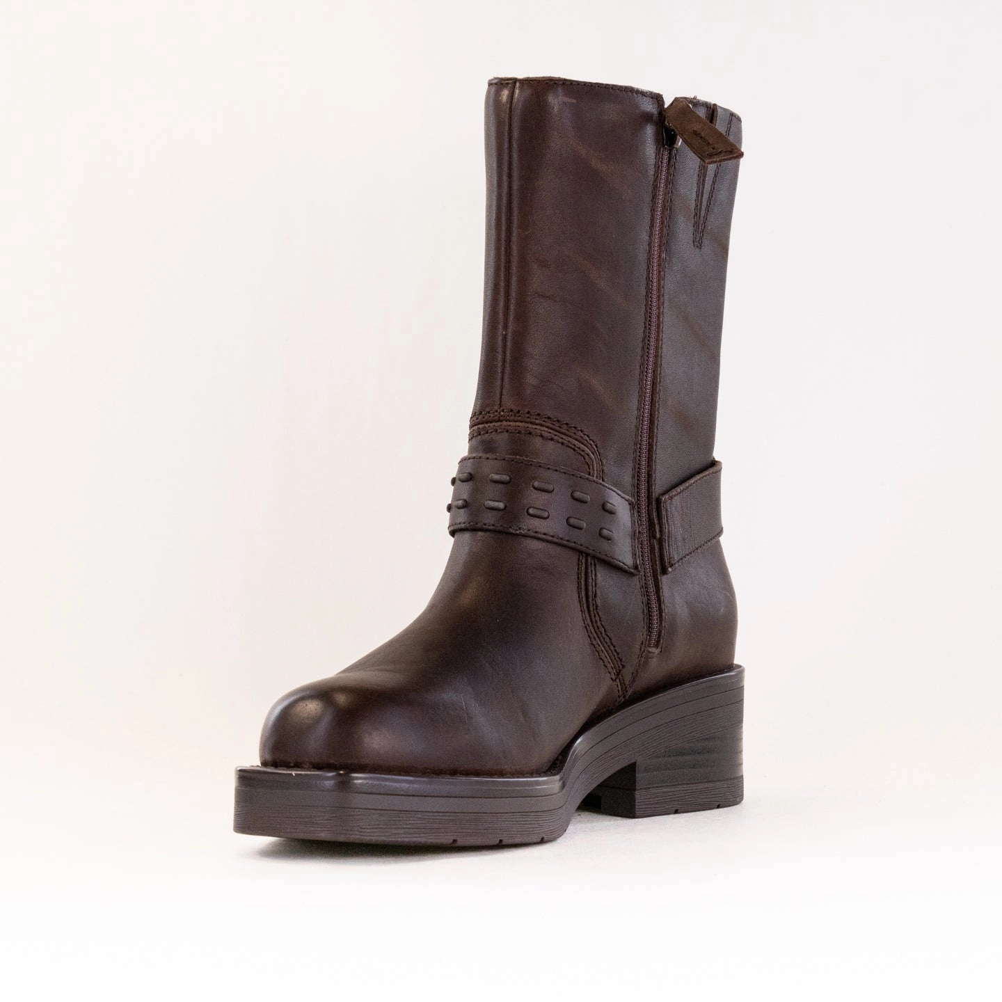 Clarks Rebelle Up Boot (Women's) - Walnut Pull-on style
